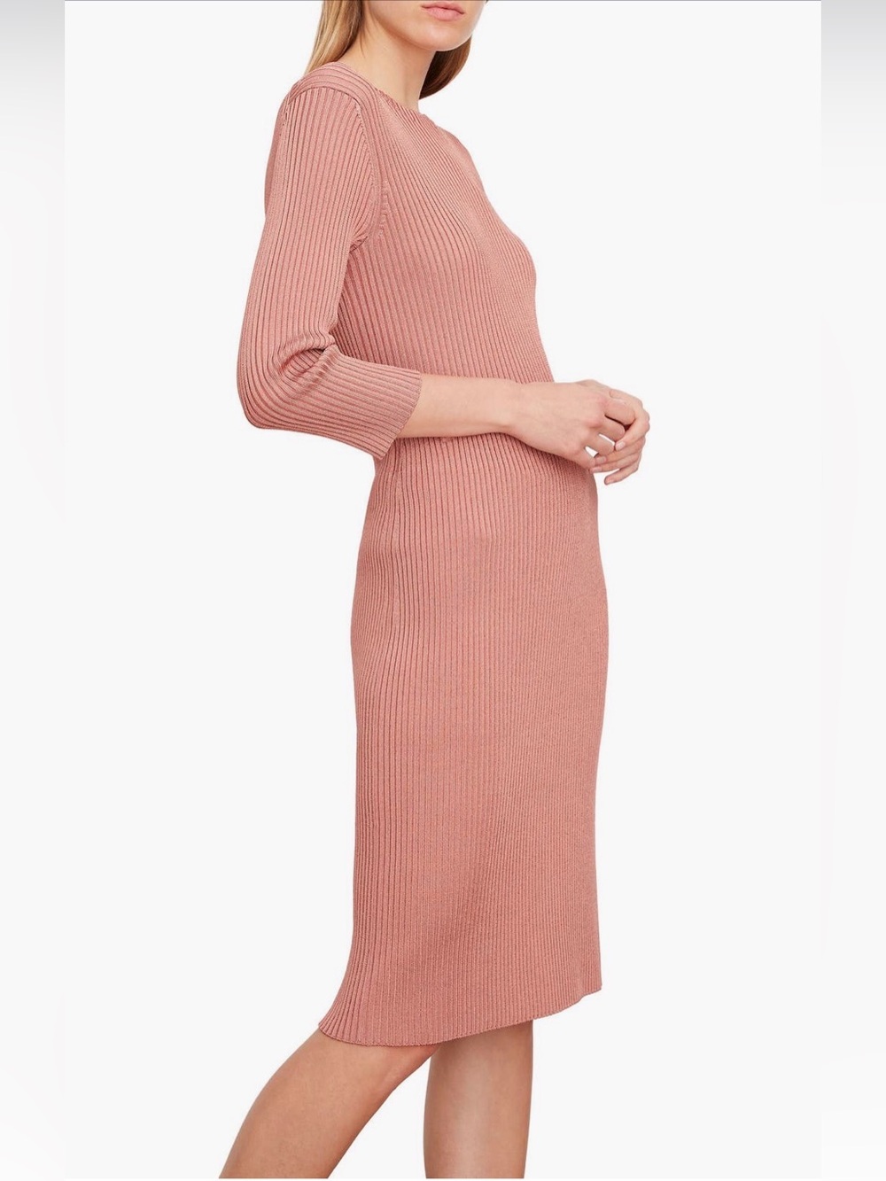 VINCE Ribbed Sweater Skirt